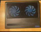 TECKNET Laptop Cooling Pad, Portable Ultra-Slim Quiet Laptop Notebook Cooler
